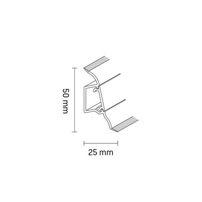 Obvodová lišta Döllken SLK 50 - W136