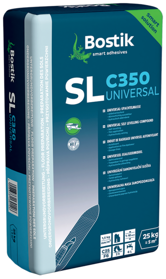 Samonivelační hmota Bostik SL C350 Universal 25 kg