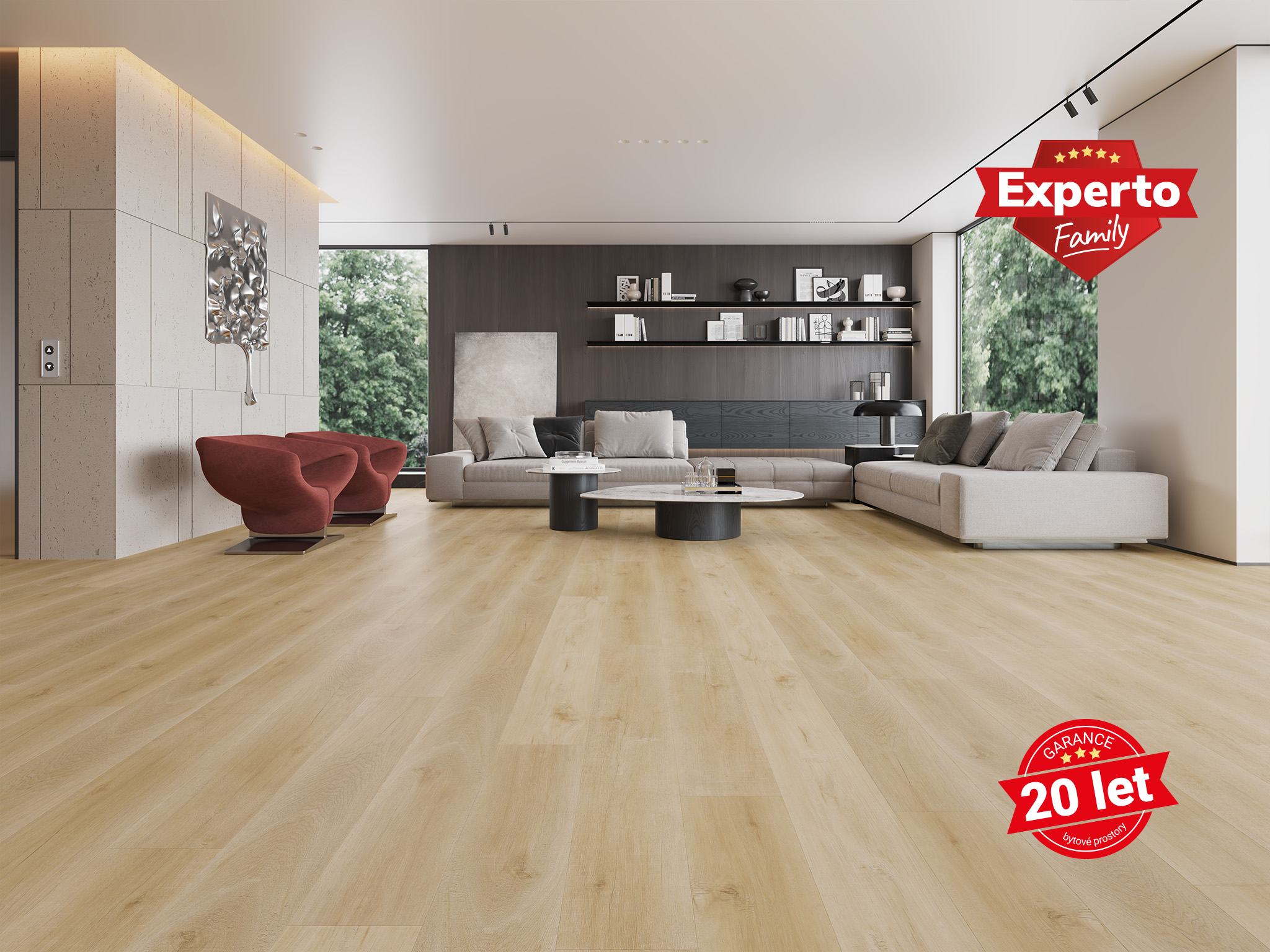 Vinylová podlaha Experto Click SPC 30 7118-202A Dub Corte
