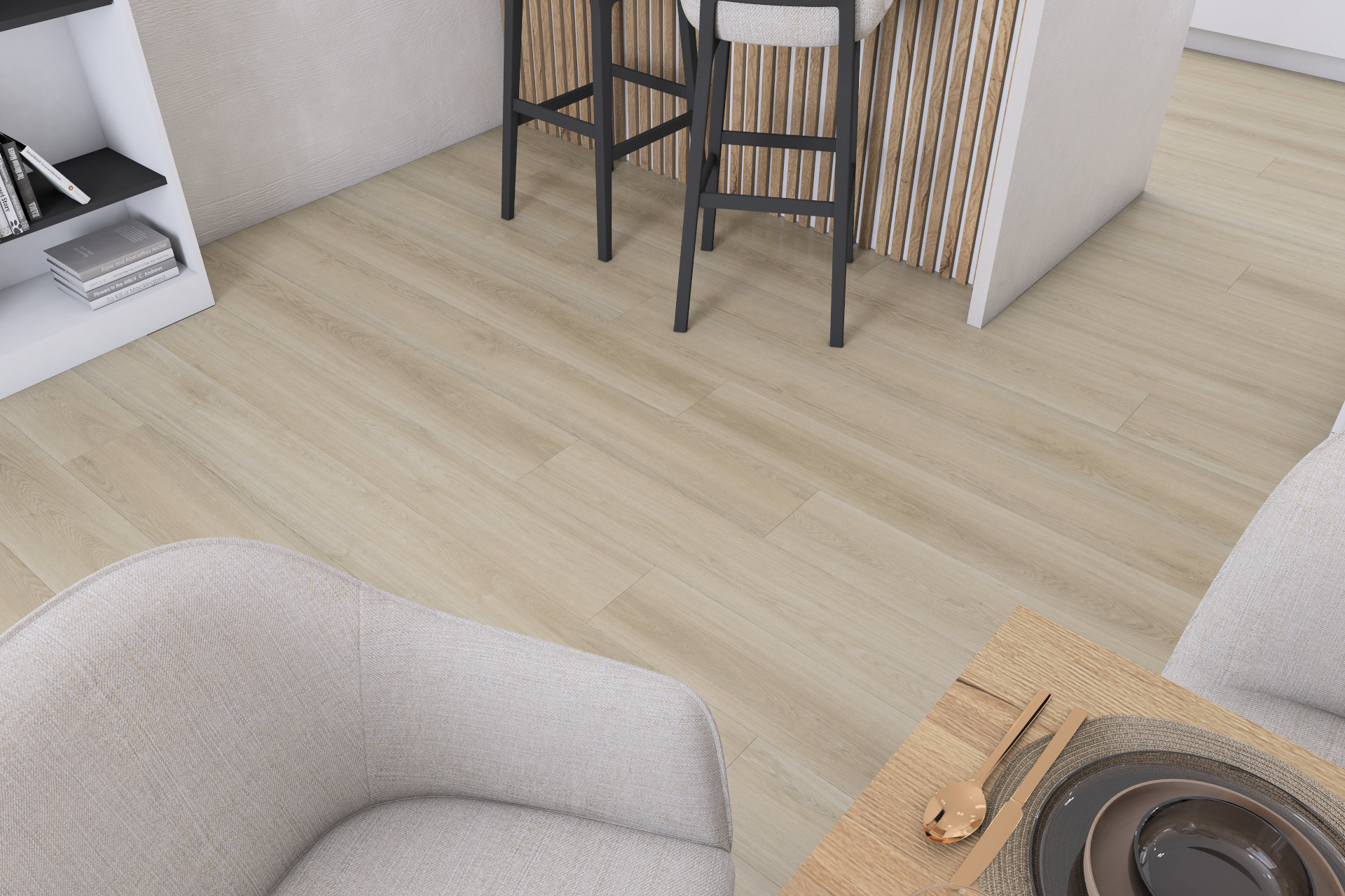 Vinylová podlaha MERIT SPC Light Oak