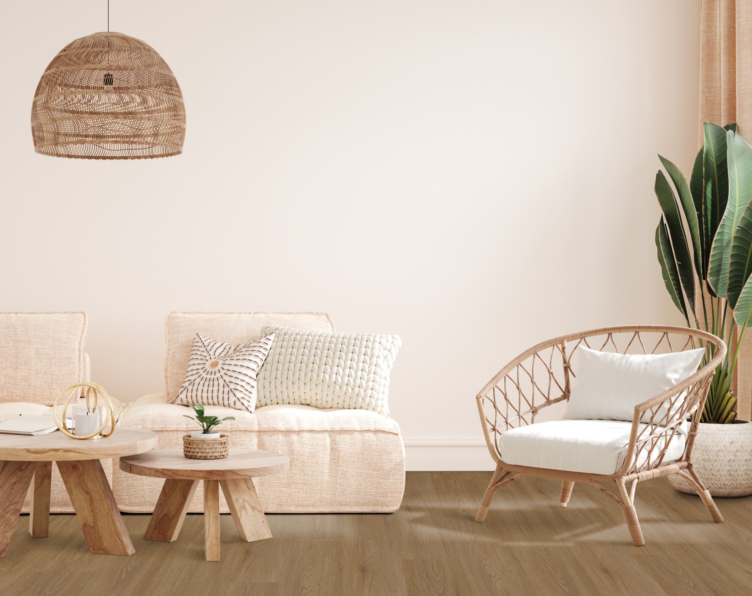 Vinylová podlaha DESIGNART 0,55 Rigid Click - Blomma Brown