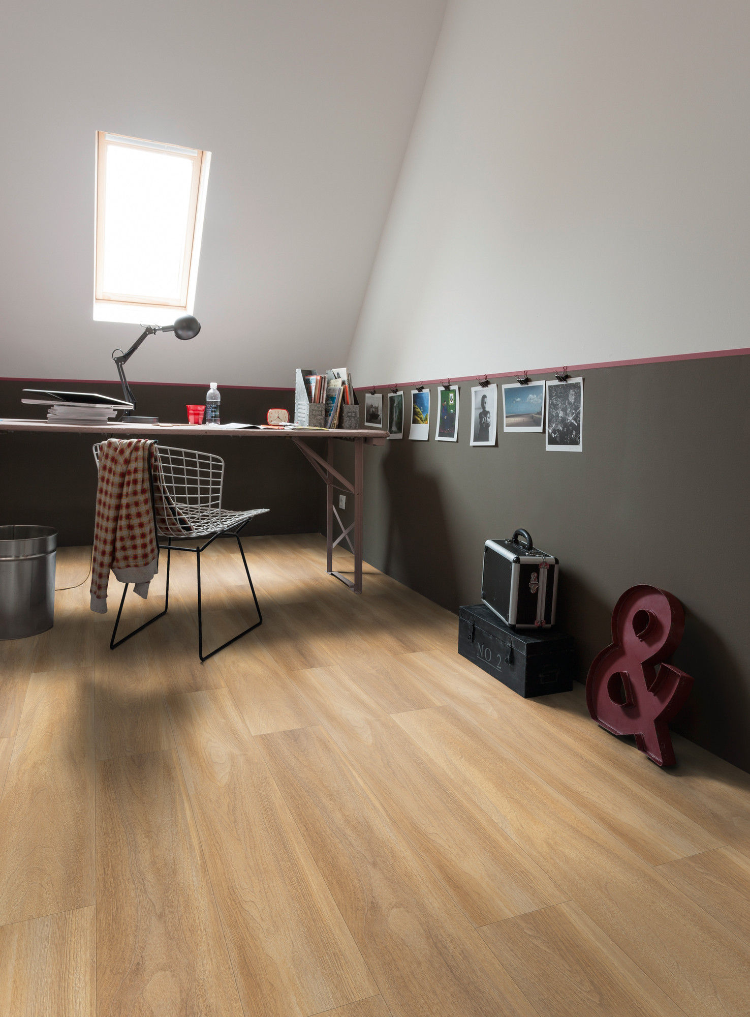 Vinylová podlaha Gerflor Creation 40 Rigid Acoustic 0851 Bostonian Oak Honey