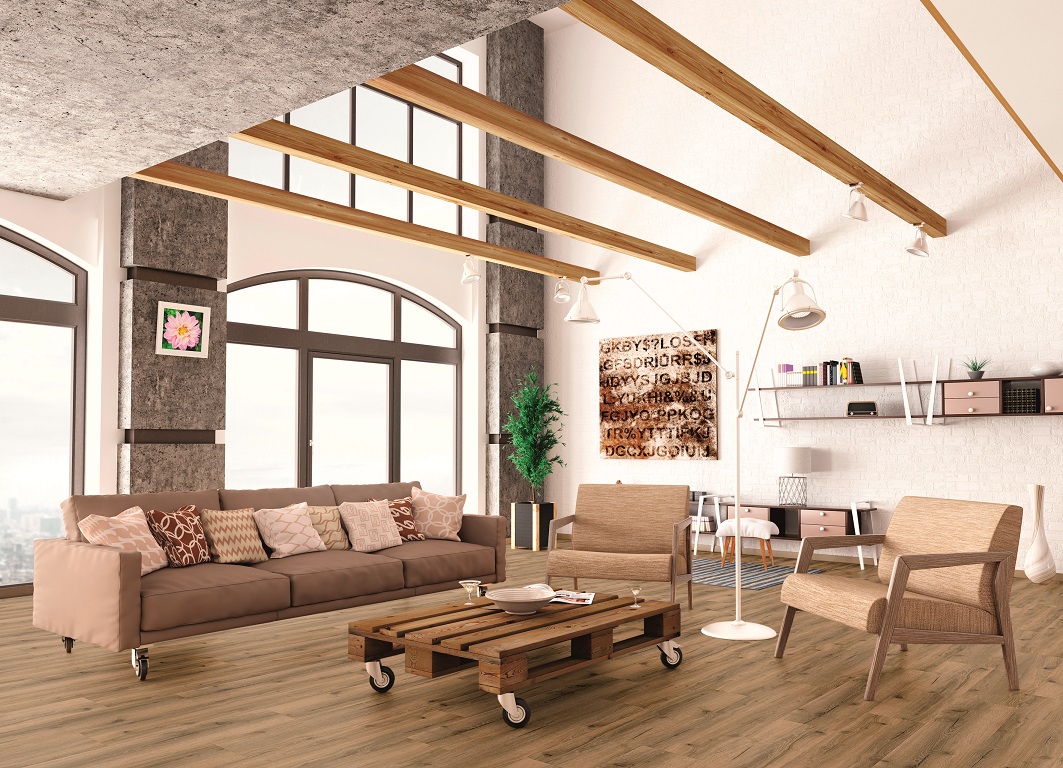 Vinylová podlaha Authentic Oak Click 0,55 RIGID Dub Knížecí