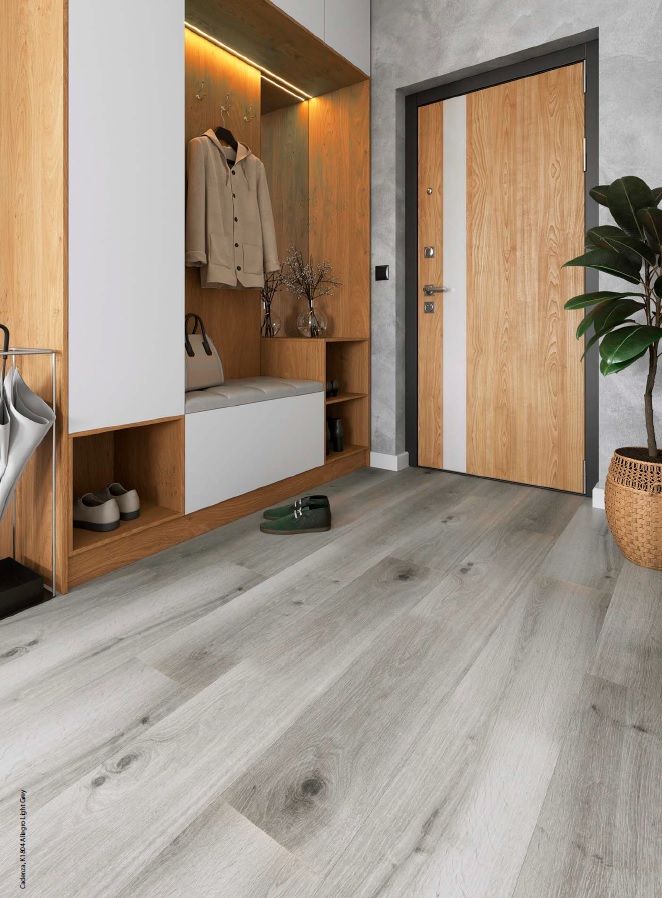 Laminátová podlaha Cadenza K1804 Allegro Light Grey