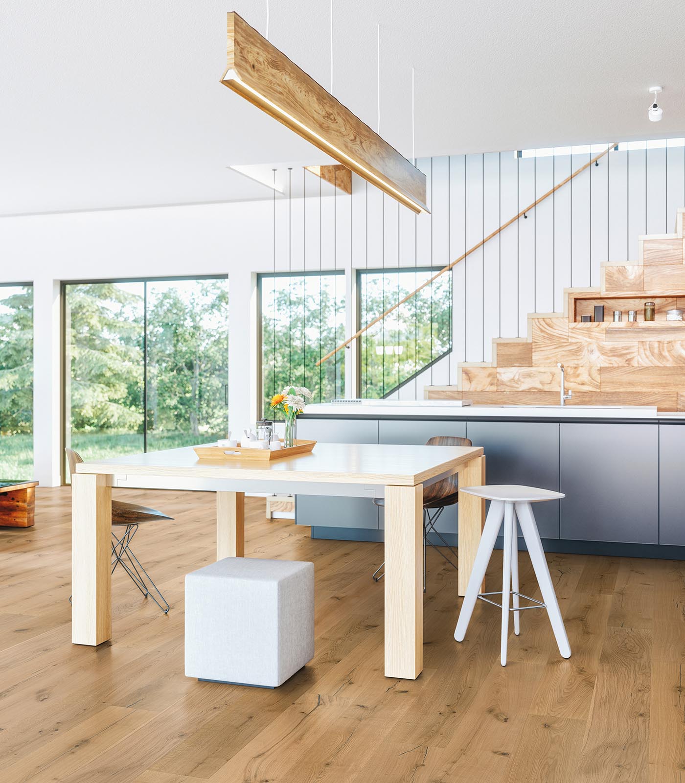 Dřevěná podlaha Timber Top - Dub Variante French XXL (Rustik)
