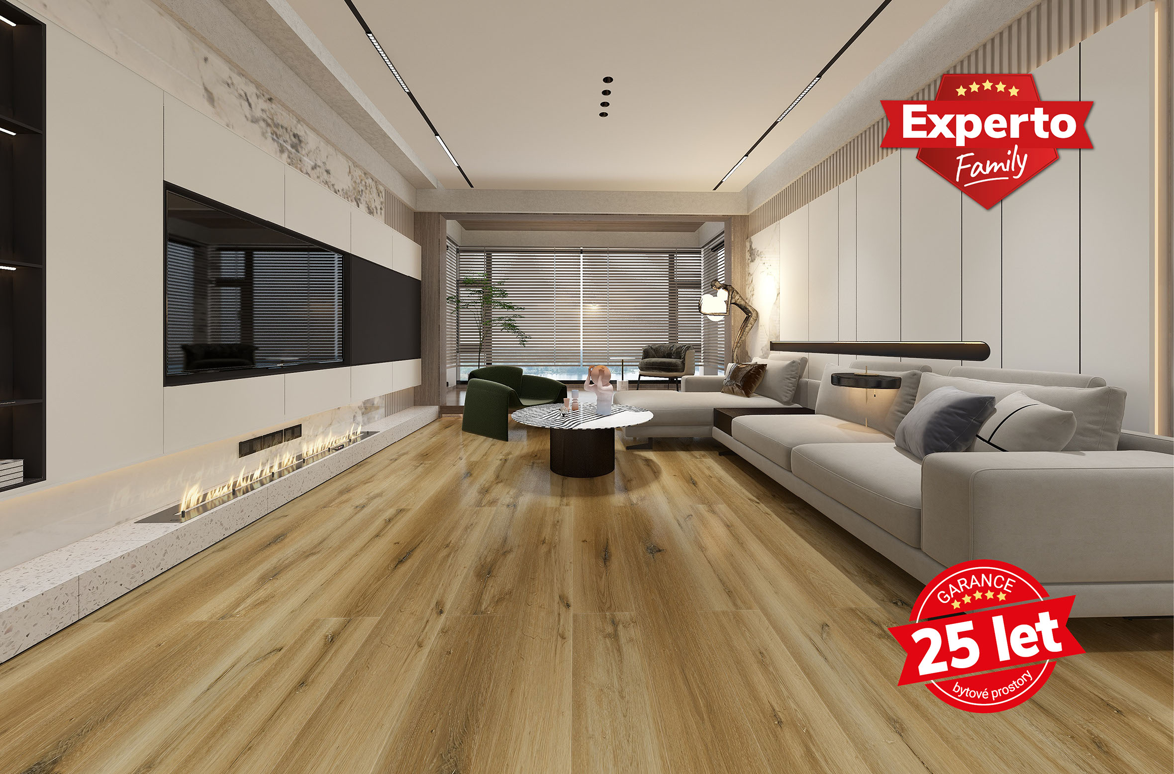 Vinylová podlaha Experto LVT 30 Dub Treca 887157-2
