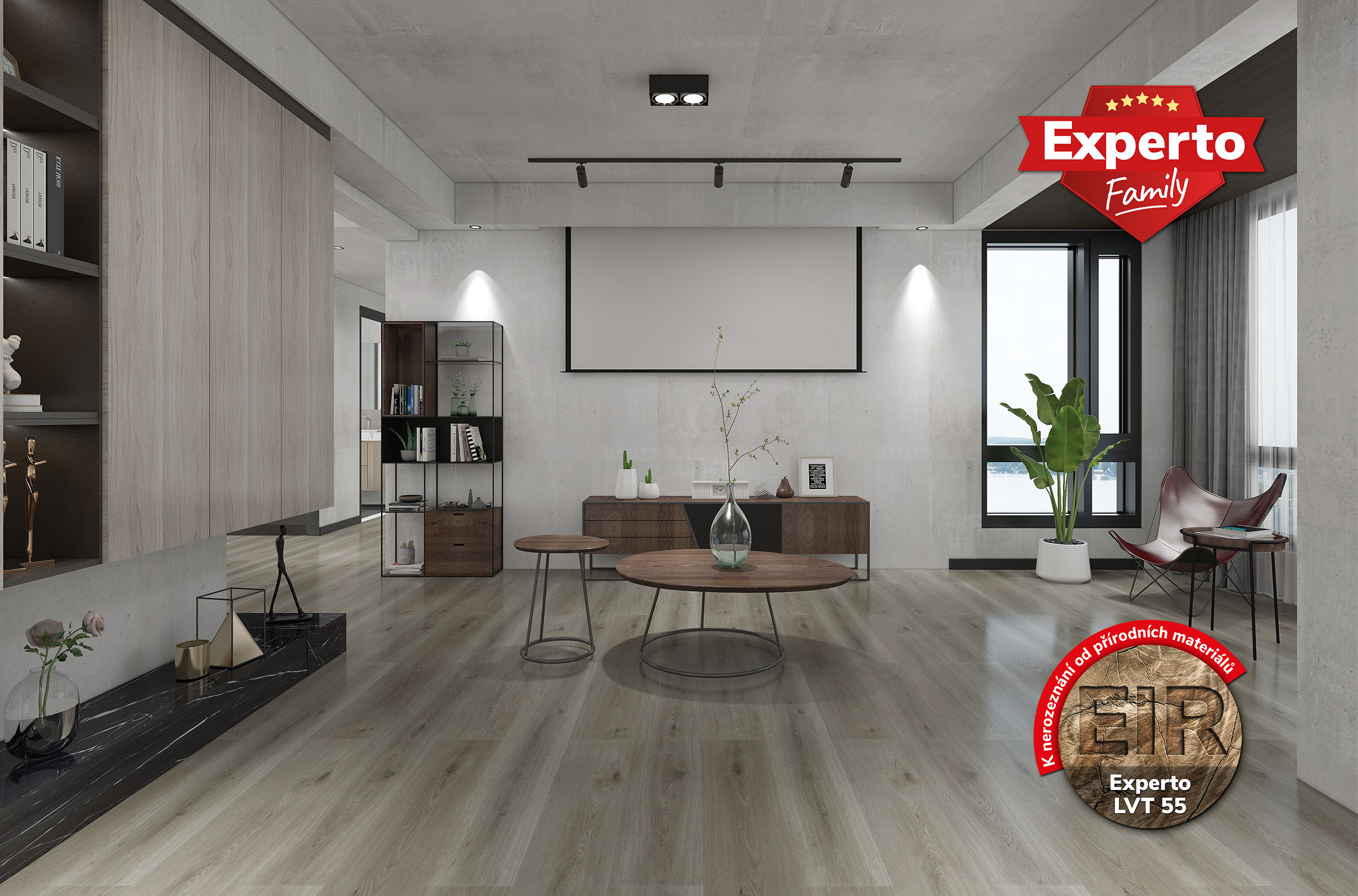 Vinylová podlaha Experto LVT 55 Dub Arven 8196L-008