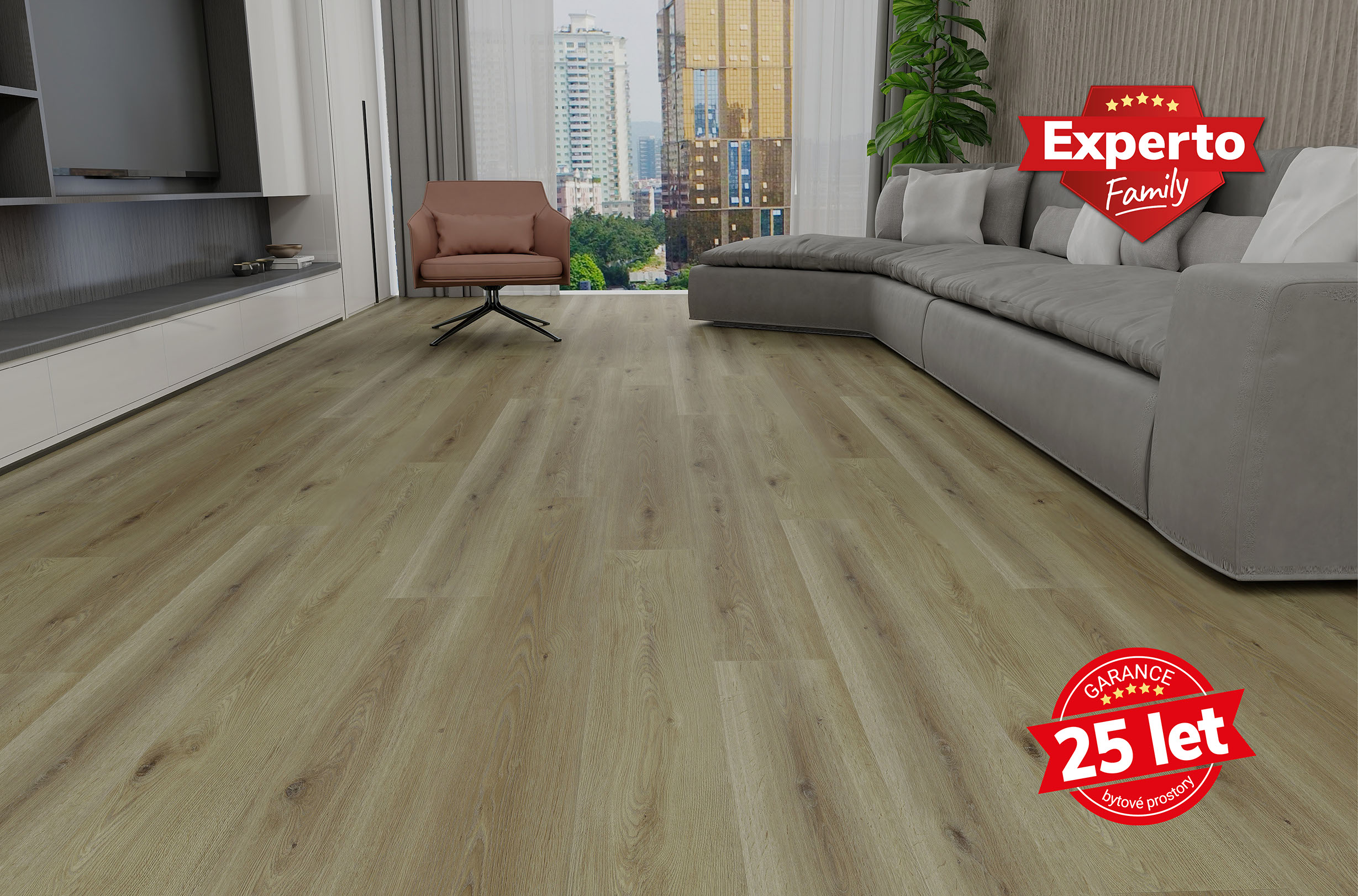 Vinylová podlaha Experto LVT 55 Dub Mirra 8196L-003