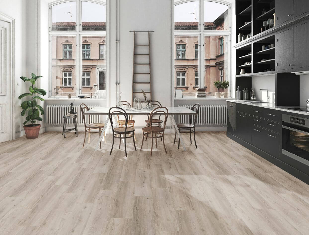 Vinylová podlaha Authentic Oak Click 0,55 RIGID Dub Hraběcí