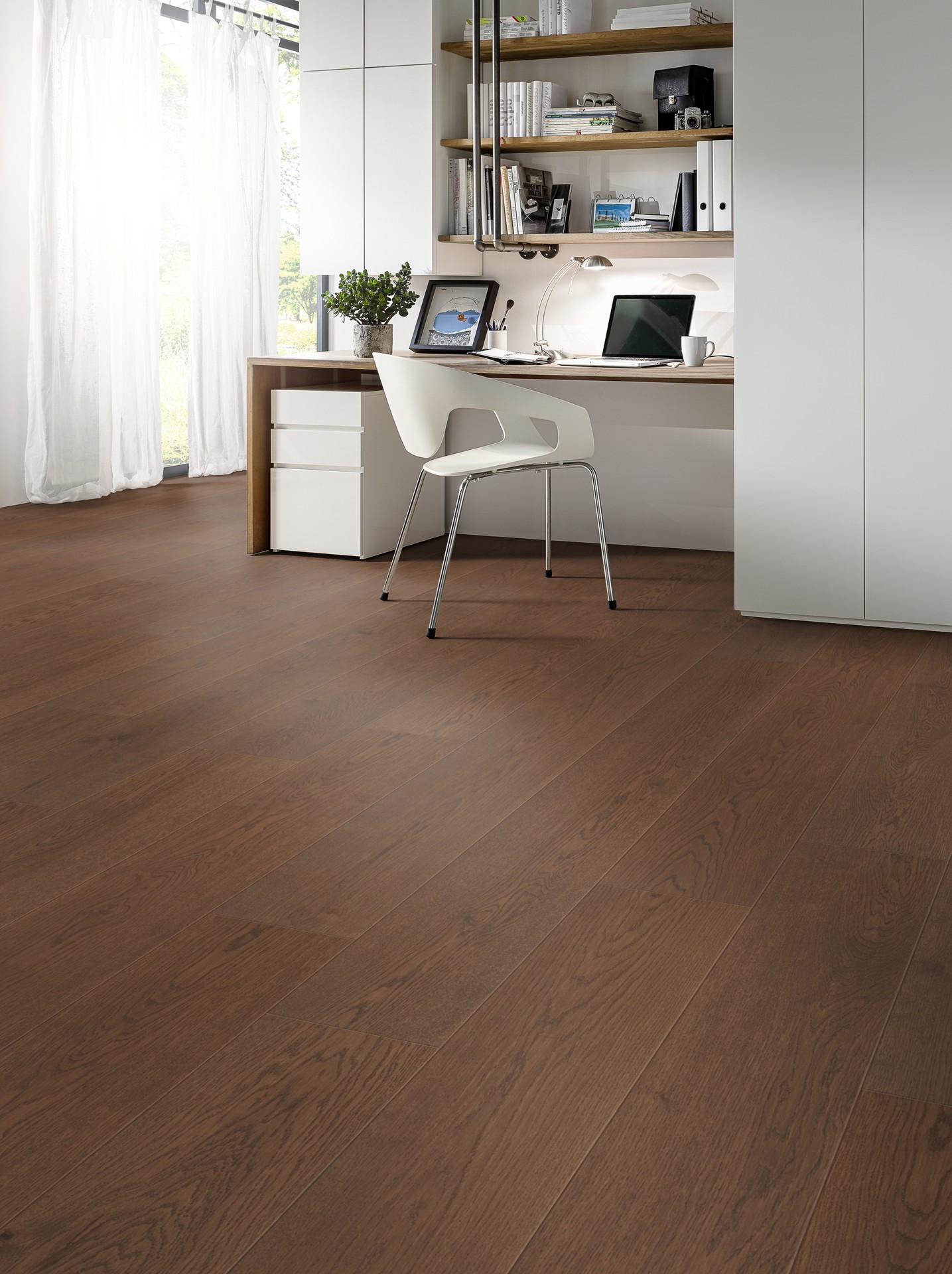 Dřevěná podlaha dýhová PARKY SUMMIT Hazel Oak Rustic Light