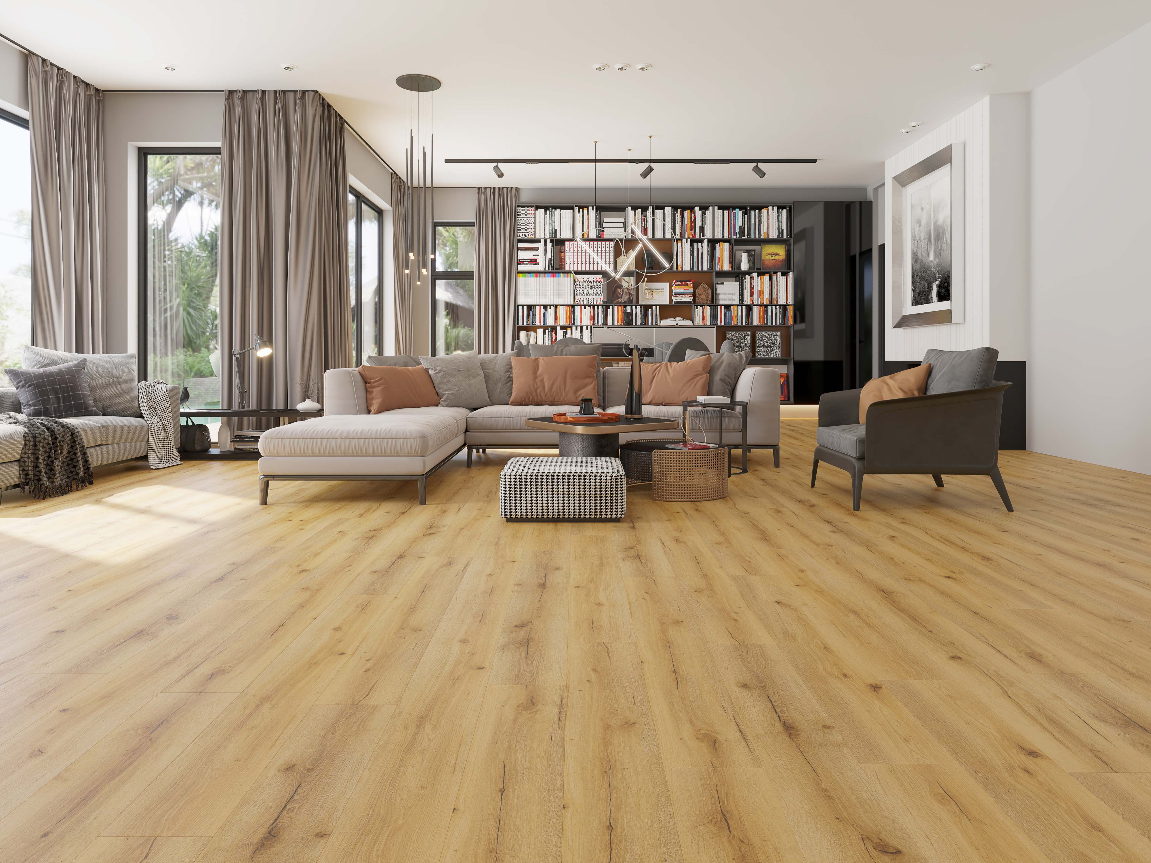 Vinylová podlaha Experto LVT 55 Dub Terrassa 1036-2