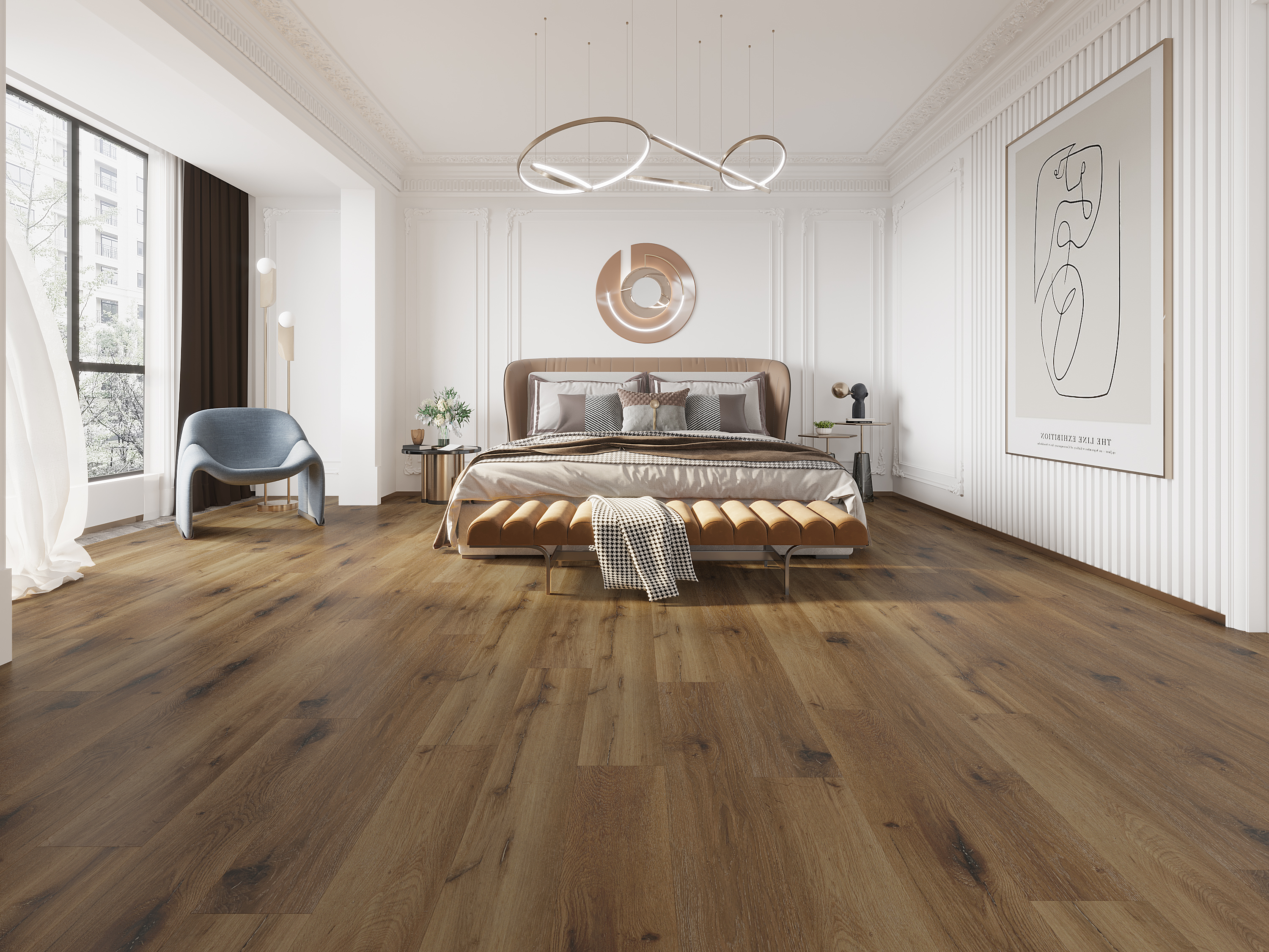 Vinylová podlaha Experto LVT 55 Dub Sienna 88001-007