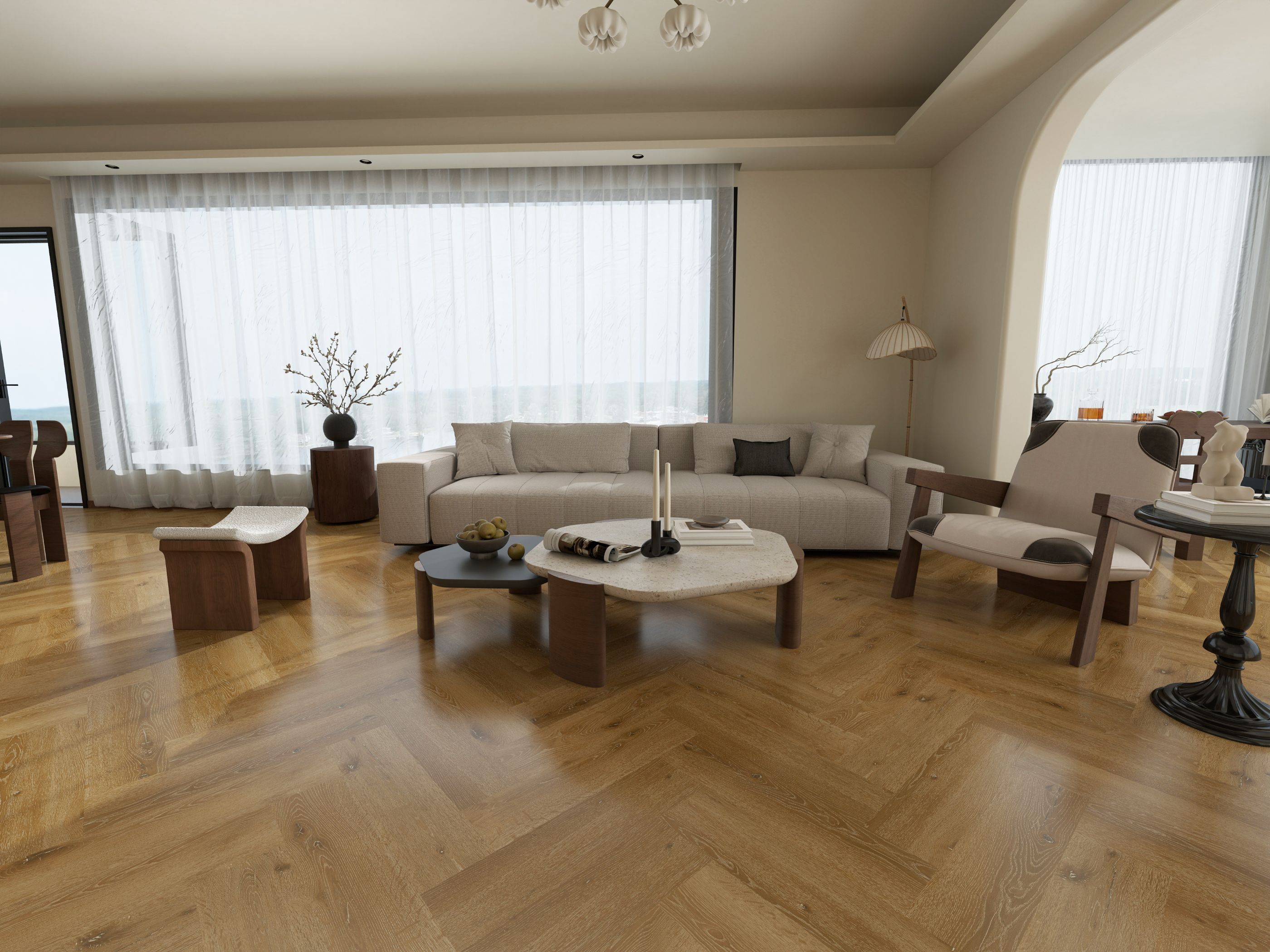 Vinylová podlaha Experto LVT 55 Dub Flora HB TD190L-27