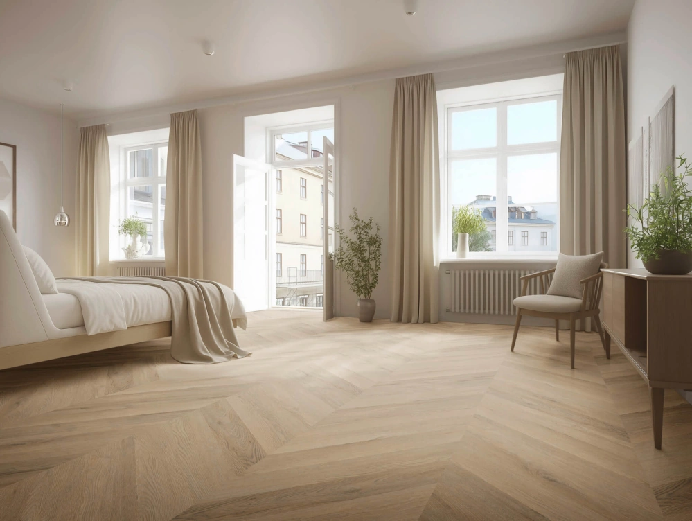 Vinylová podlaha Authentic Oak 0,55 Dub Strážný chevron