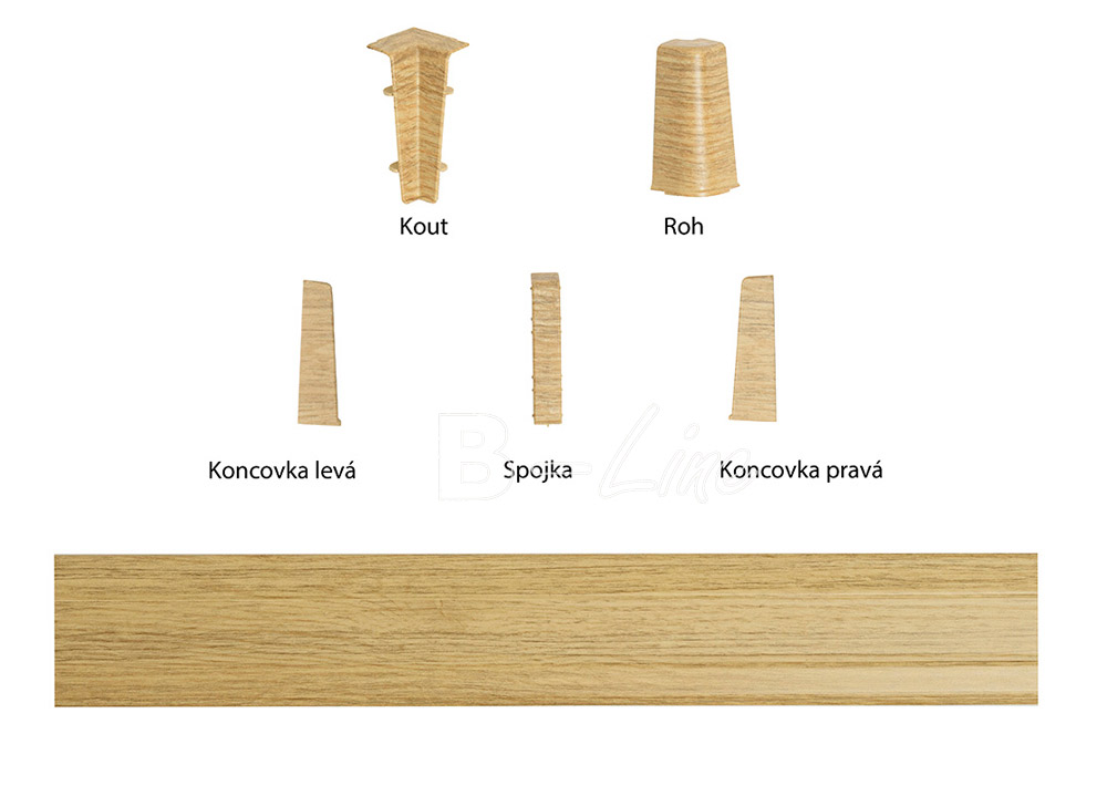 Obvodová lišta Döllken Q SLK 60 - 3047