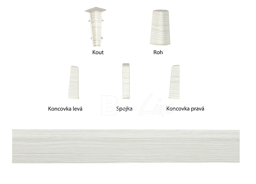 Obvodová lišta Döllken Q SLK 60 - 2155