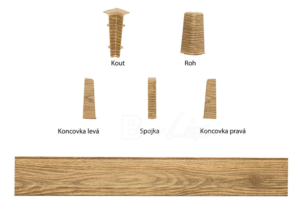 Obvodová lišta Döllken Q SLK 60 - 2129