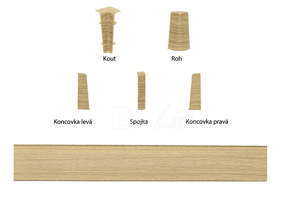 Obvodová lišta Döllken Q SLK 60 - 2099