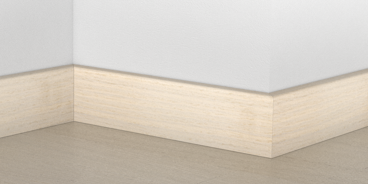 Obvodová lišta PEDROSS 16x60 dýhovaná - Milk Oak