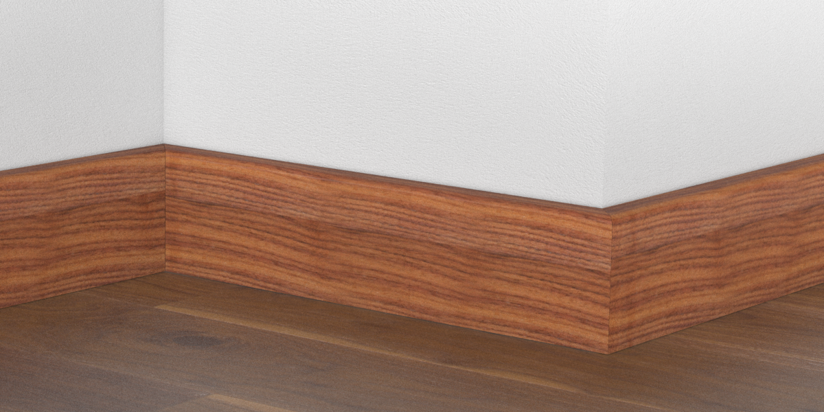 Obvodová lišta PEDROSS 16x60 dýhovaná - Ořech americký