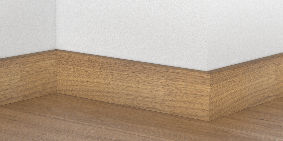 Obvodová lišta PEDROSS 16x60 dýhovaná - Ořech americký olej