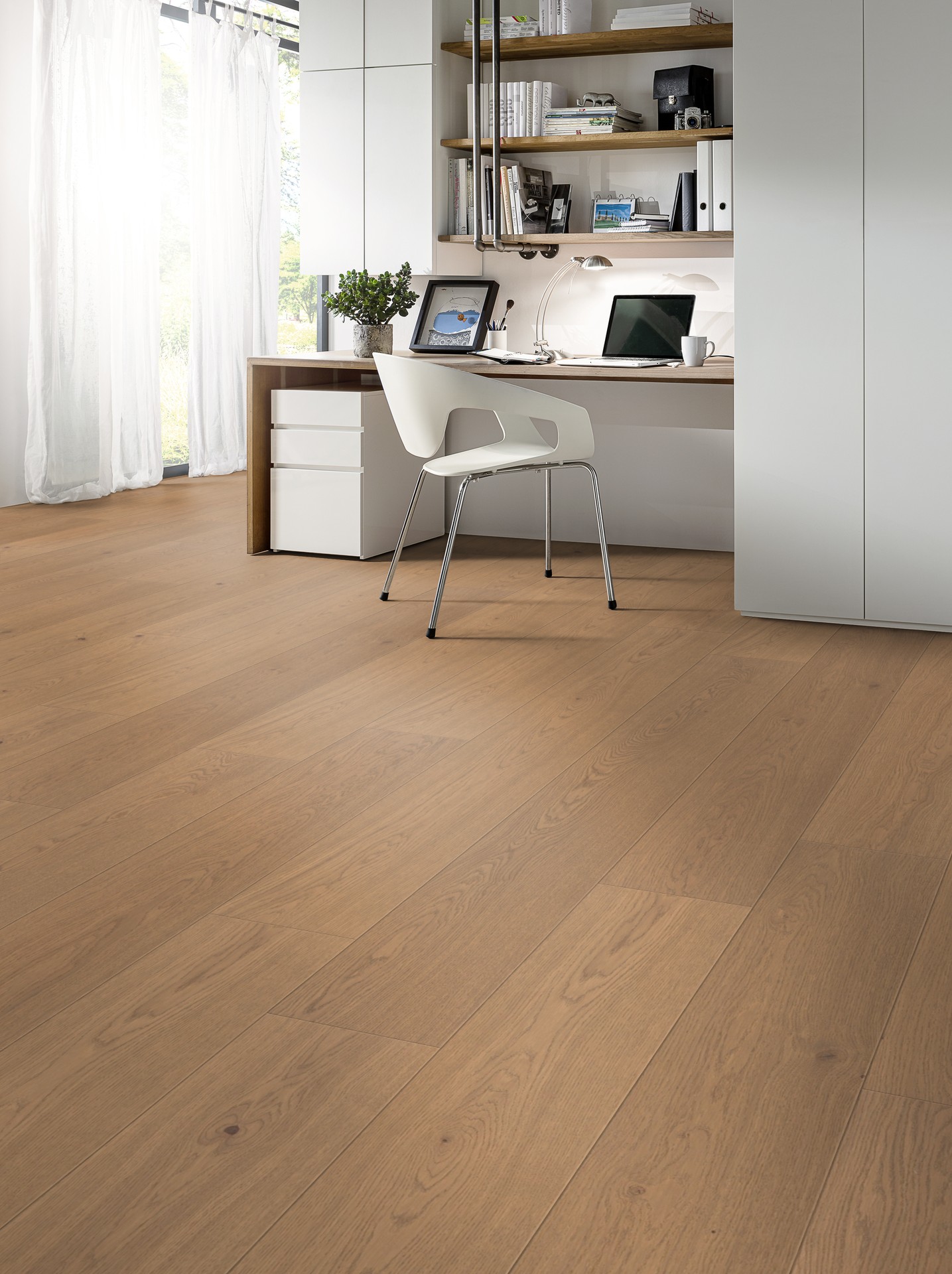 Dřevěná podlaha dýhová PARKY SUMMIT Sahara Oak Rustic Light