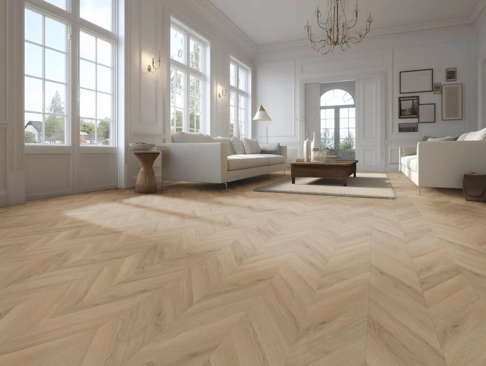 Vinylová podlaha Authentic Oak 0,55 Dub Strážný chevron
