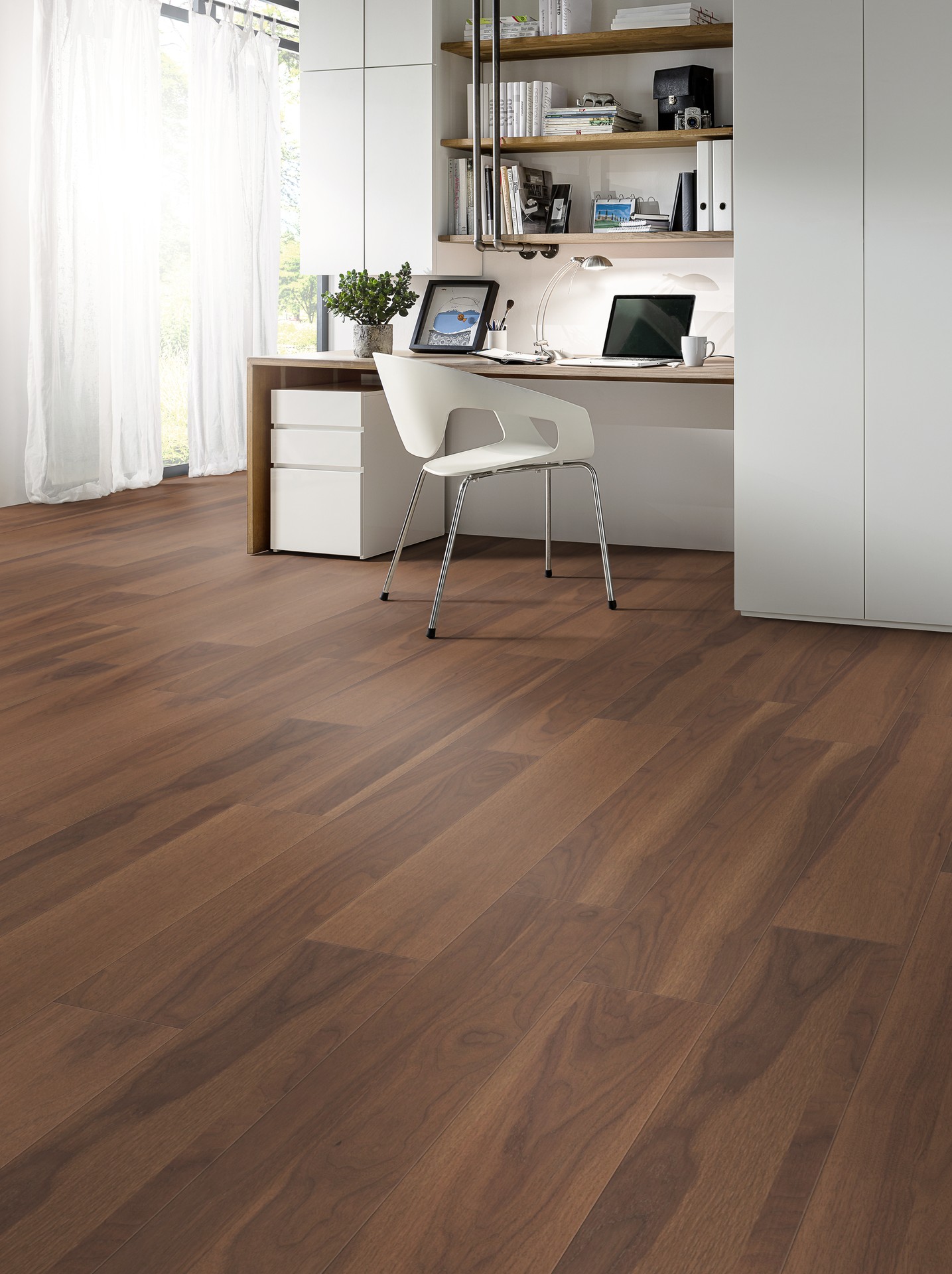 Dřevěná podlaha dýhová PARKY PRO Smoked Walnut Premium