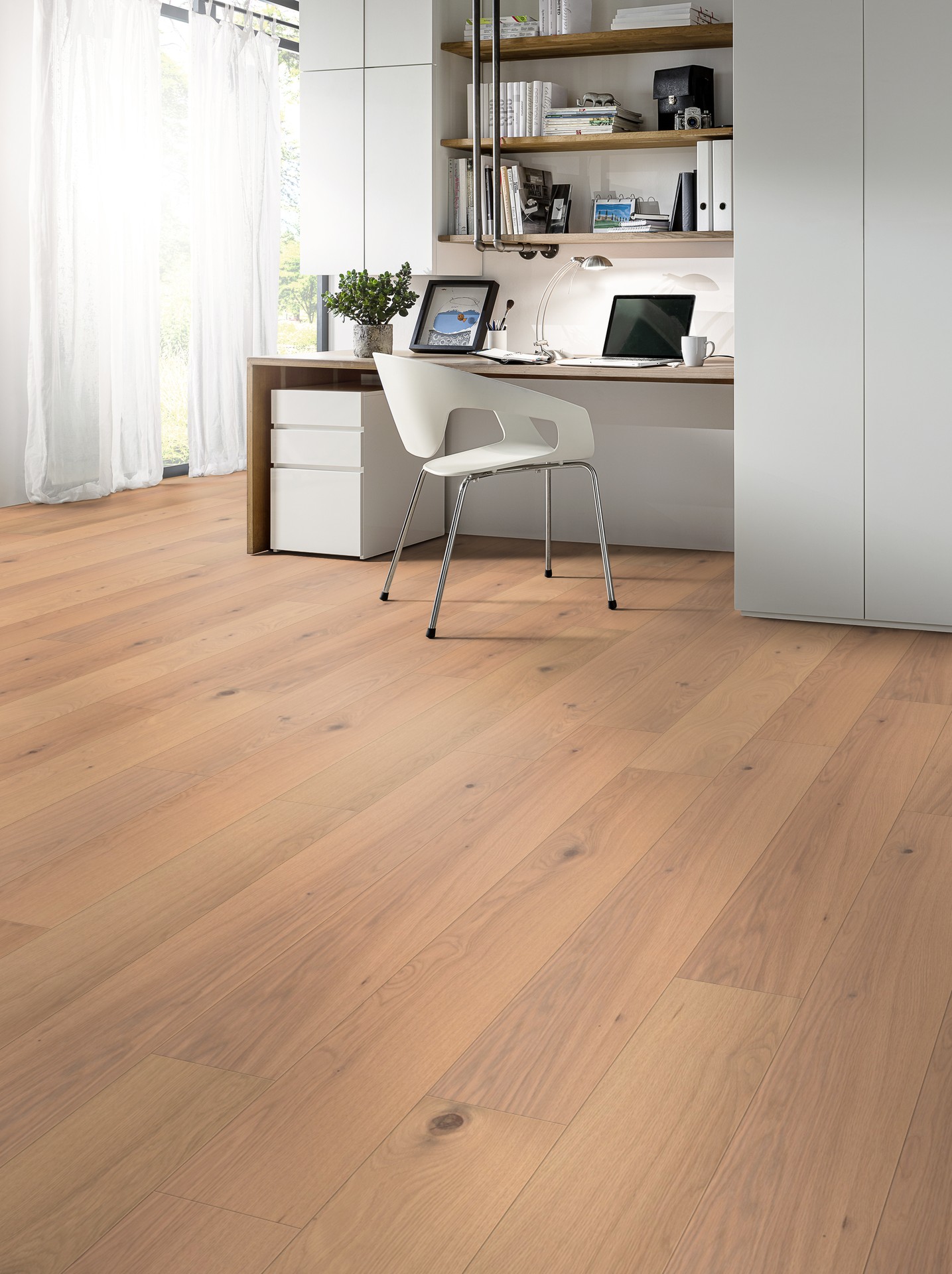 Dřevěná podlaha dýhová PARKY MASTER Sand Oak Rustic Light