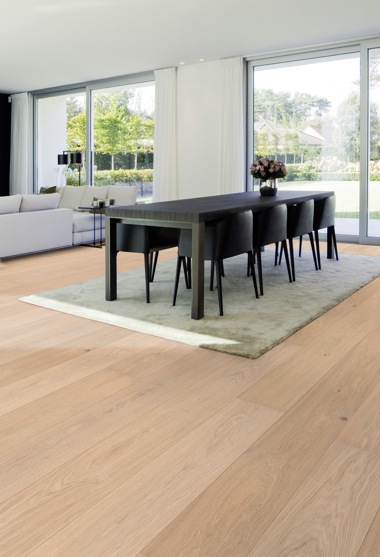 Dřevěná podlaha dýhová PARKY SUMMIT Silk Oak Rustic Light