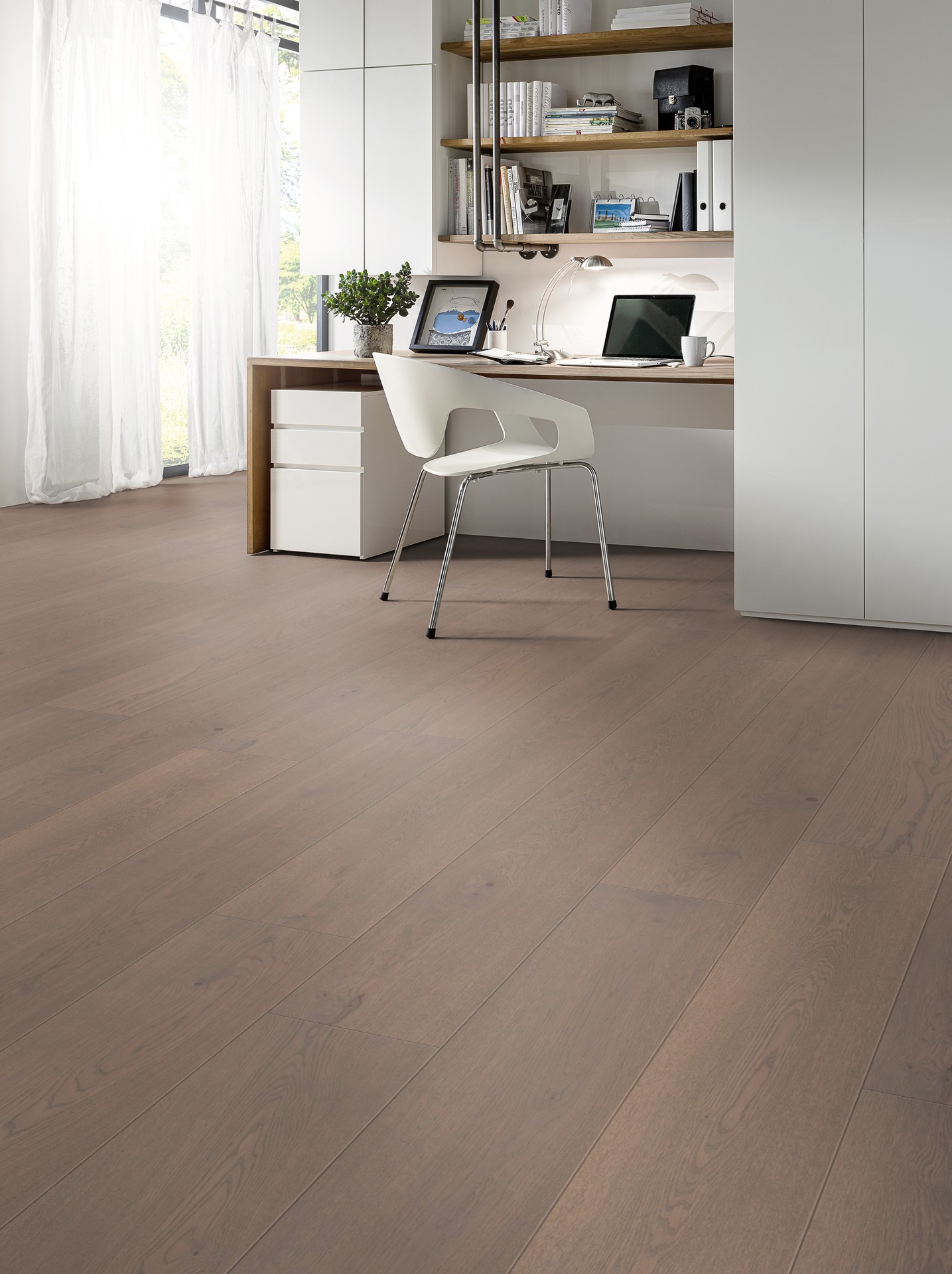 Dřevěná podlaha dýhová PARKY SUMMIT Manhattan Oak Rustic Light