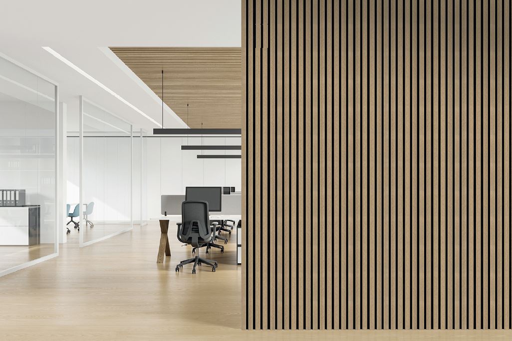 Akustické panely 400x2700 mm - 2 ks, dekor Teak