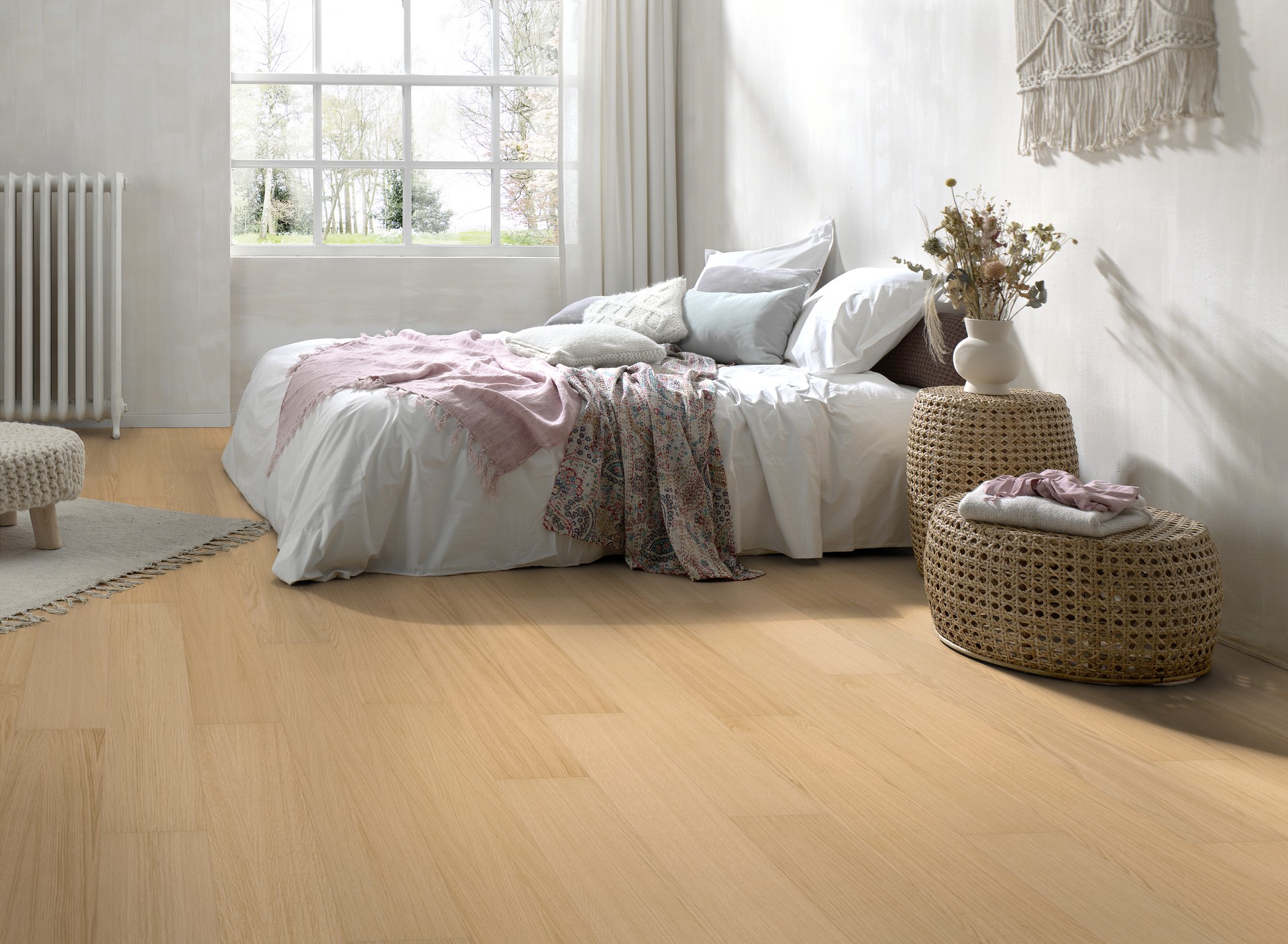 Dřevěná podlaha dýhová PARKY PRO Ivory Oak Premium