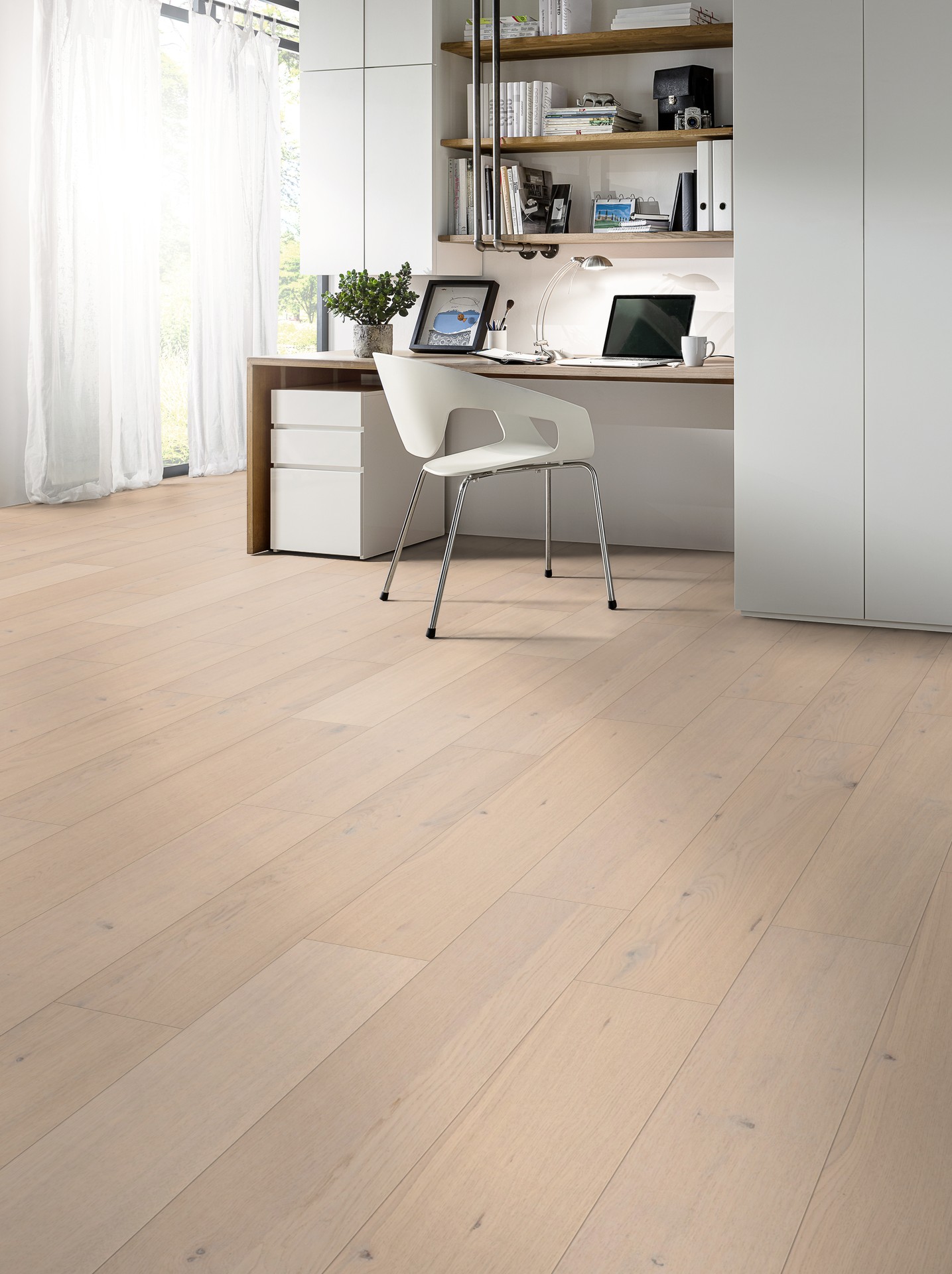 Dřevěná podlaha dýhová PARKY PRO Silk Oak Rustic Light