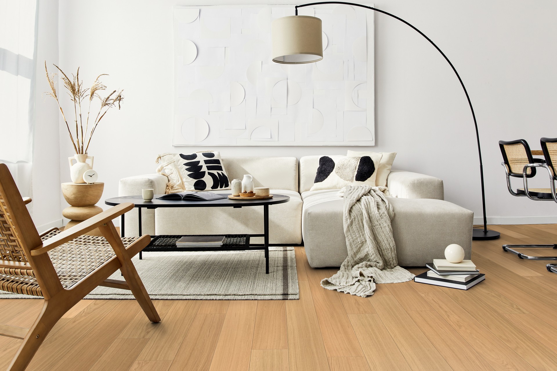 Dřevěná podlaha dýhová PARKY DELUXE+ Natural Oak Premium
