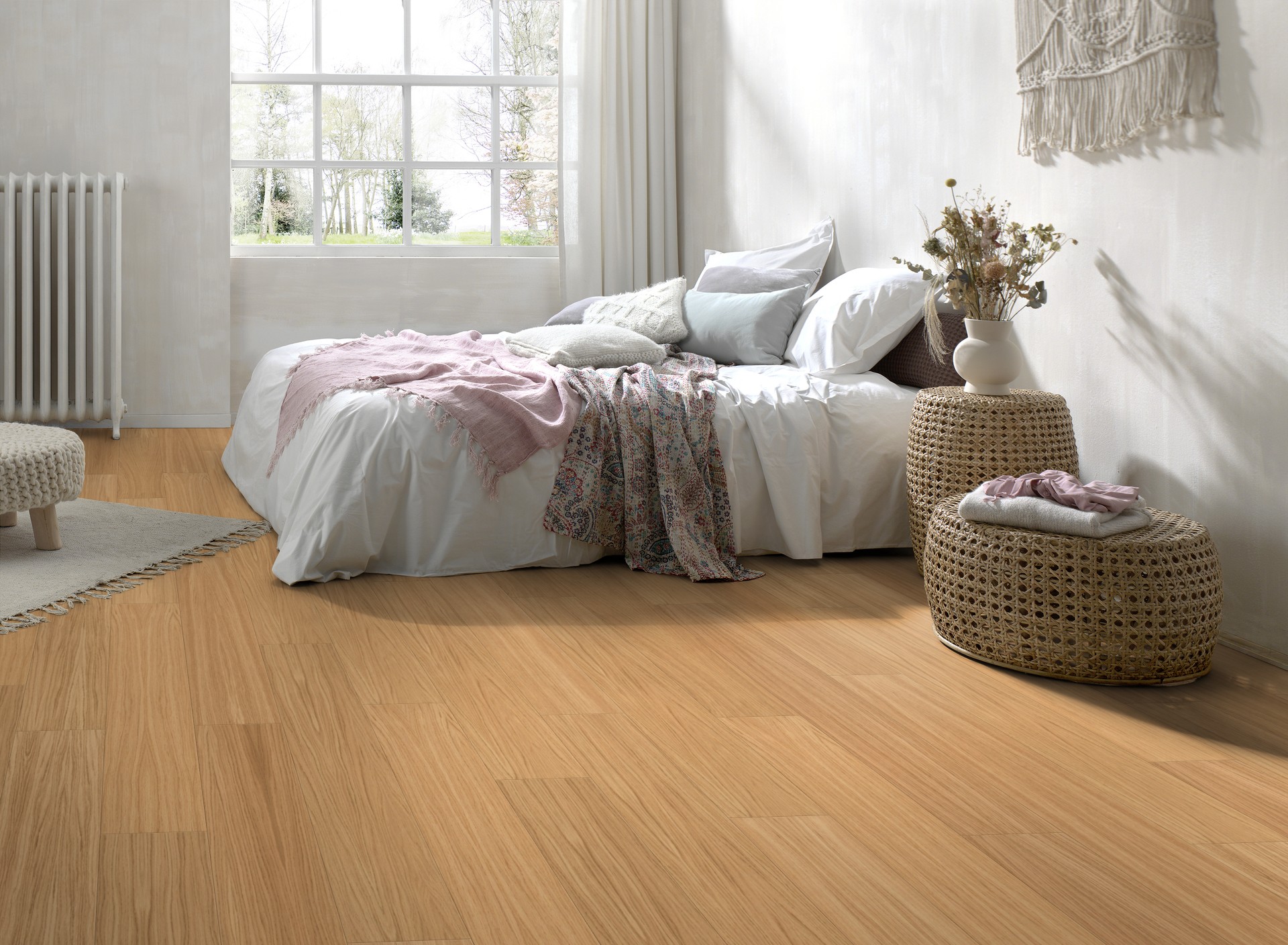 Dřevěná podlaha dýhová PARKY PRO Natural Oak Premium