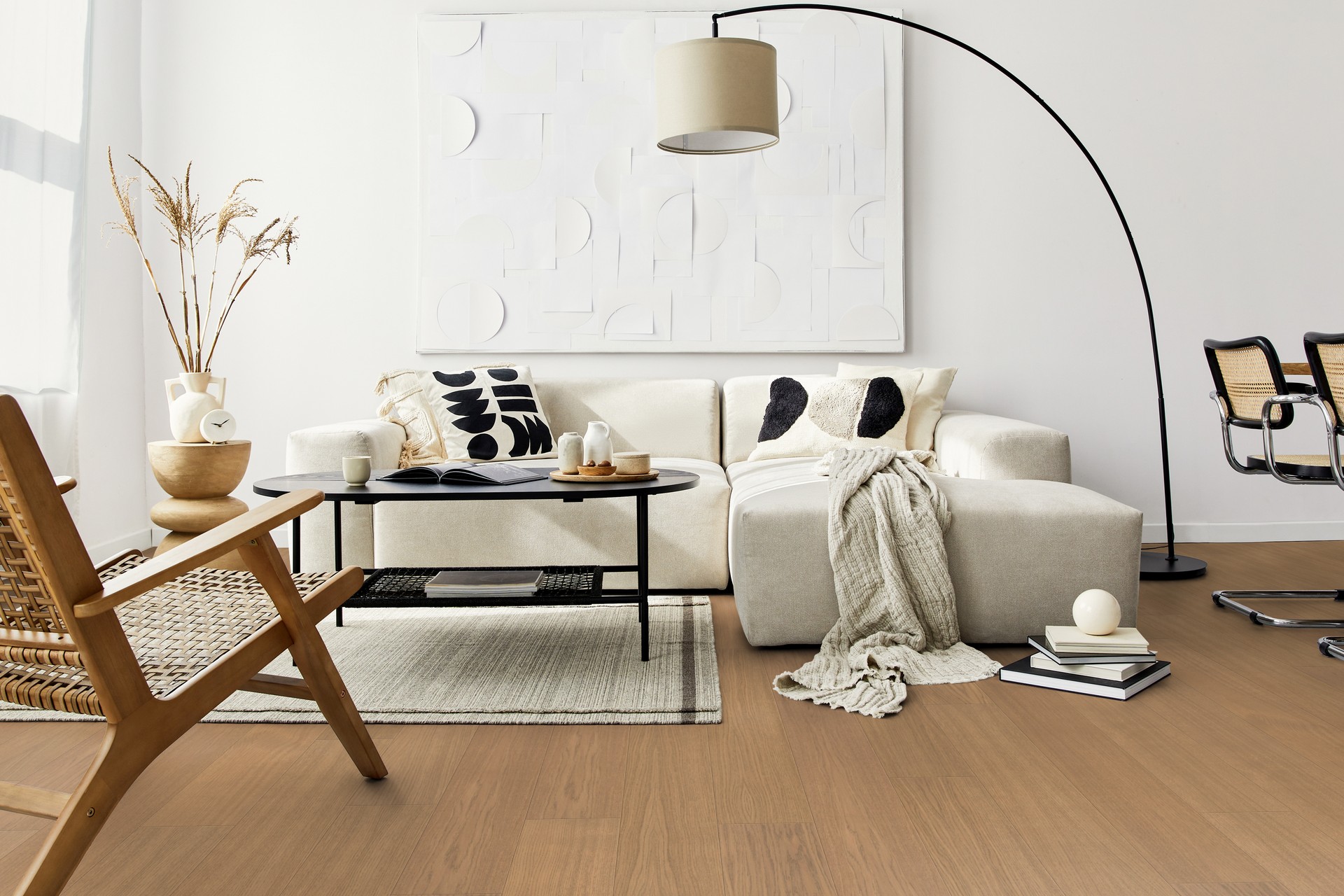 Dřevěná podlaha dýhová PARKY PRO Sahara Oak Premium