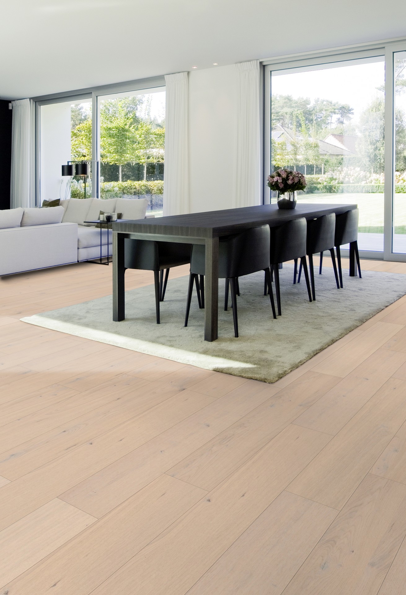 Dřevěná podlaha dýhová PARKY PRO Silk Oak Rustic Light