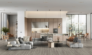 Vinylová podlaha DESIGNART 0,55 Baita Taupe