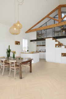 Vinylová podlaha DESIGNART 0,55 Blomma Cream HERRINGBONE