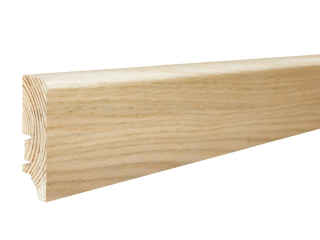 Obvodová lišta Barlinek P6P Jasan lak bělený v. 60 mm
