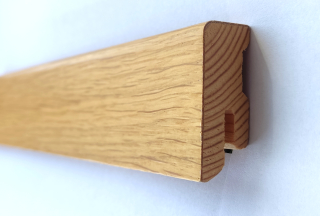 Obvodová lišta KGM Modern 40 Dub matný lak dýha