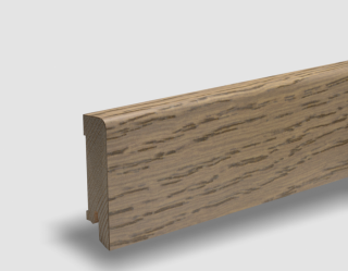 Obvodová lišta PEDROSS 16x60 dýhovaná - Tabacco Oak kartáč