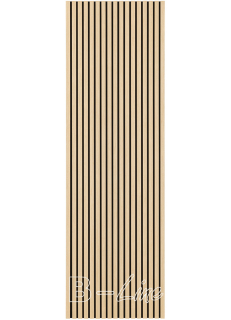 Akustické panely 400x2700 mm - 2 ks, dekor Technical White Oak